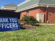Thank you officers sign