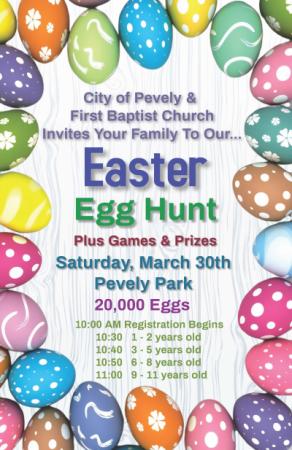 2024 Easter Egg Hunt Flyer